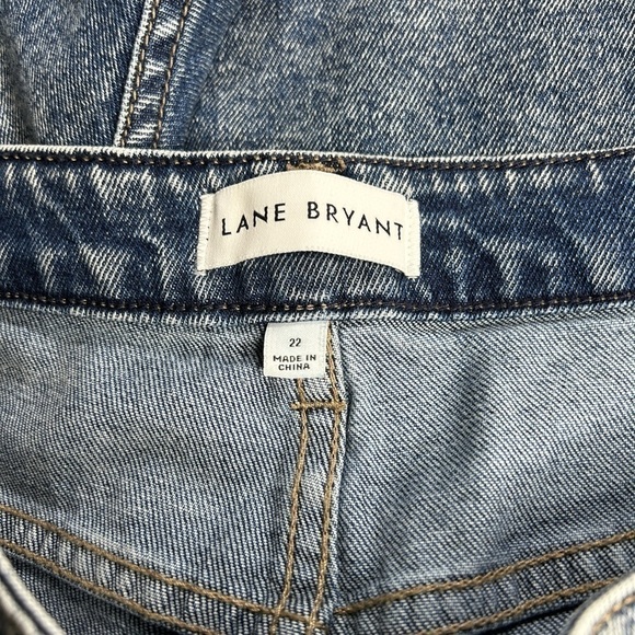 Lane Bryant Flex magic waistband signature fit mid rise boyfriend Acid Wash - Picture 6 of 8